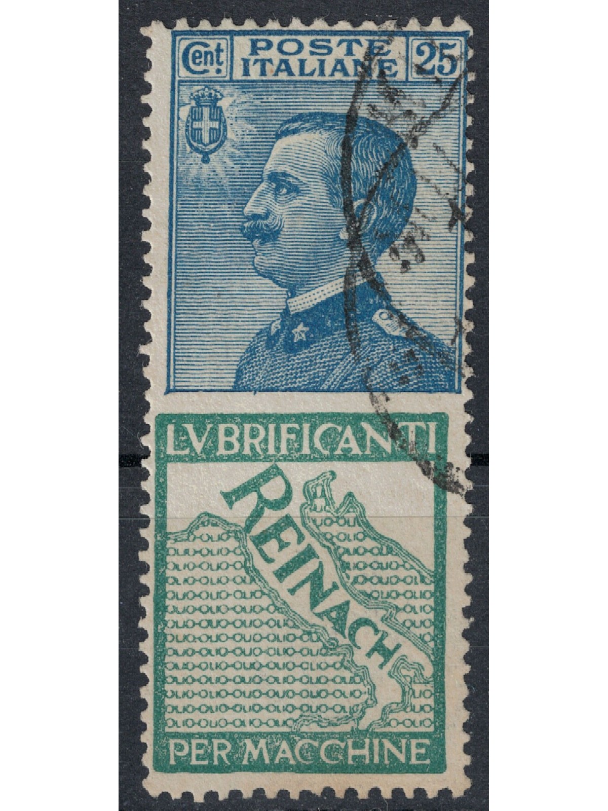 ITALIA REGNO 1924-25 Pubblicitari 25c (Reinach) us