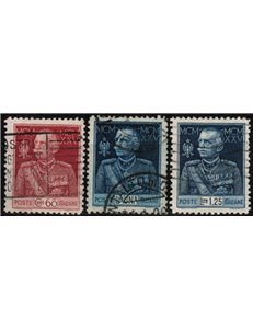 ITALIA REGNO 1925-26 Giubileo del Re dent. 11 3v us