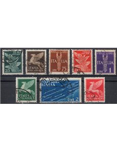 ITALY KINGDOM 1930-32 Airmail, allegorical subjects 8v us
