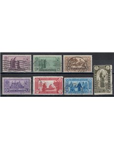ITALIA REGNO 1931 Centenario S. Antonio 7v us