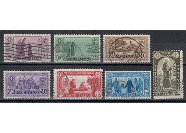 ITALIA REGNO 1931 Centenario S. Antonio 7v us