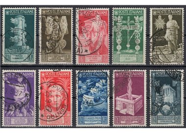 ITALY KINGDOM 1937 Bimillenary of Augustus 10v us
