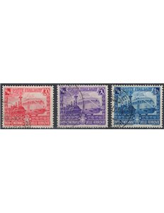 ITALIA REGNO 1939 Ferrovie italiane 3v us