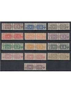 ITALY KINGDOM 1914-22 Postal parcels 13v MH*