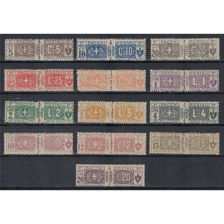 ITALY KINGDOM 1914-22 Postal parcels 13v MH*