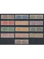 ITALY KINGDOM 1914-22 Postal parcels 13v MH*