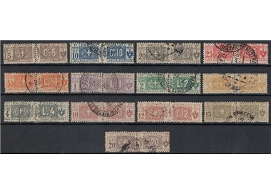 ITALIA REGNO 1914-22 Pacchi postali 13v us