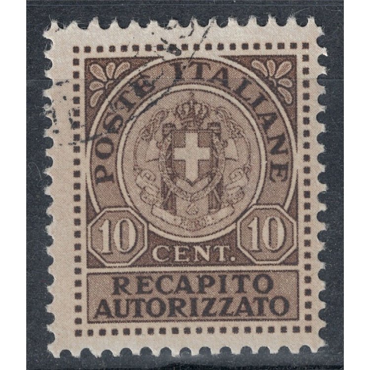 ITALIA REGNO 1930 Recapito autorizzato us