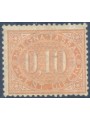 ITALY KINGDOM 1869 Postage Due 10c brown orange MH*