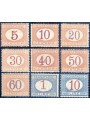 ITALY KINGDOM 1890-94 Postage Due 9v MNH**