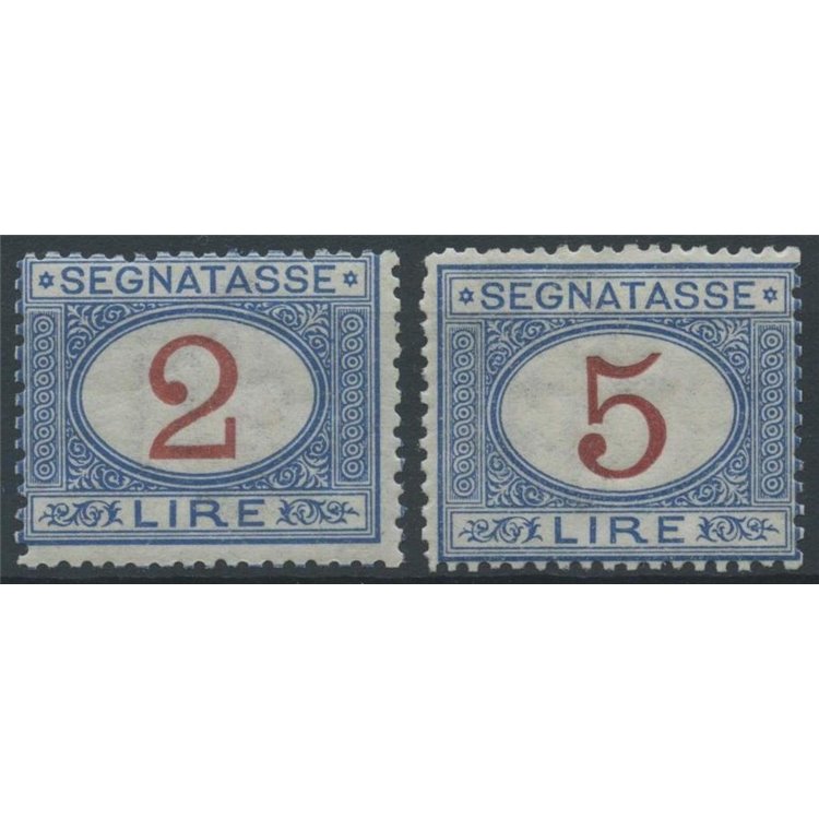 ITALY KINGDOM 1903 Postage Due (2£+5£) 2v MNH**