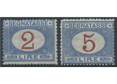 ITALY KINGDOM 1903 Postage Due (2£+5£) 2v MNH**
