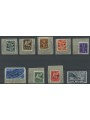 ITALY RSI 1943 Airmail (Verona) 9v us ©