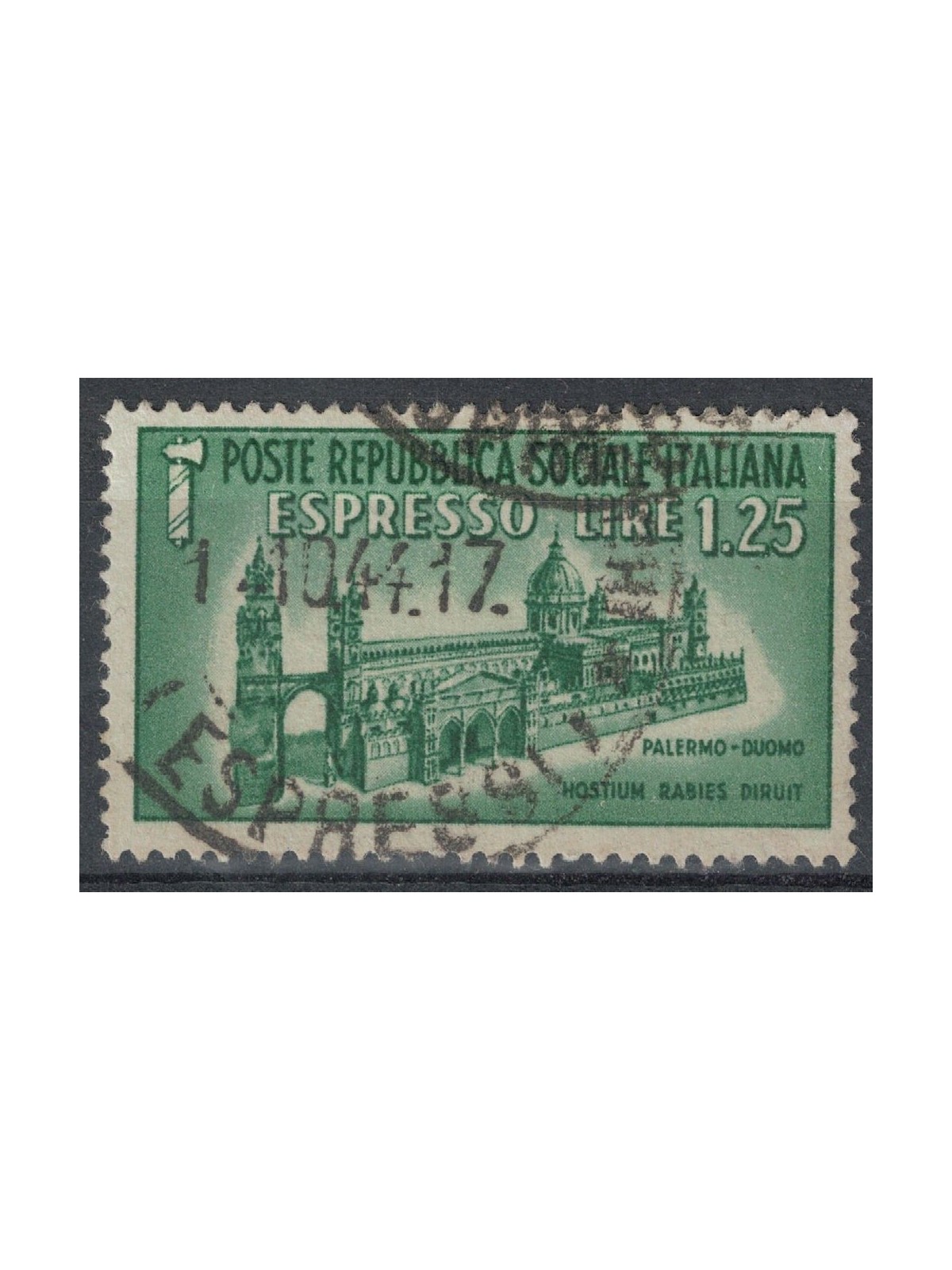 ITALY RSI 1944 Monuments destroyed, express us