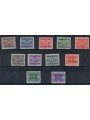 ITALY RSI 1943 Postage Due GNR (Brescia) 11v MH*
