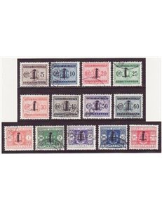 ITALY RSI 1944 Postage due bundle 13v us