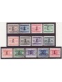 ITALY RSI 1944 Postage due bundle 13v us