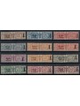 ITALY RSI 1944 Postal Parcels 12v MH*