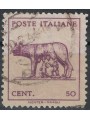 ITALY LIEUTENANCY 1944 Capitoline Wolf (hexagon watermark) us