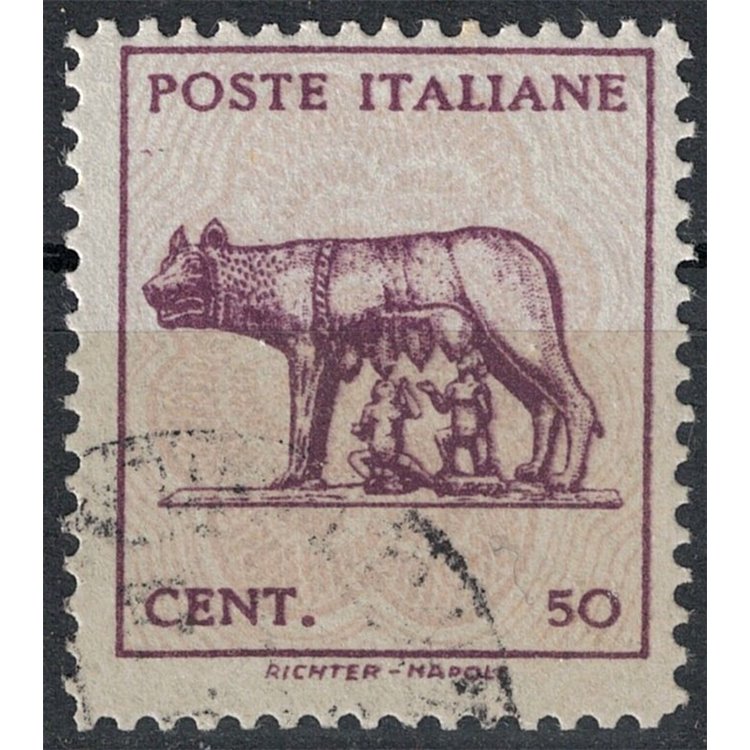 ITALY LIEUTENANCY 1944 Capitoline Wolf (without watermark) us