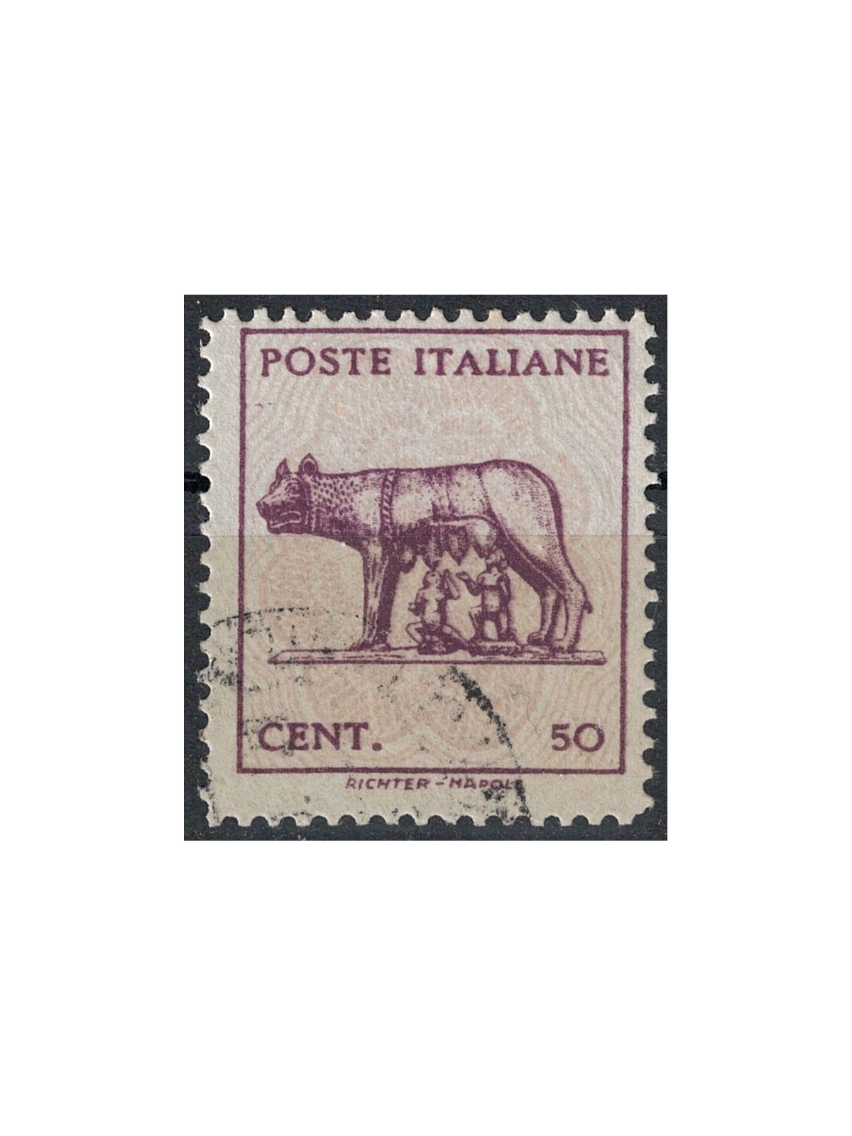 ITALY LIEUTENANCY 1944 Capitoline Wolf (without watermark) us