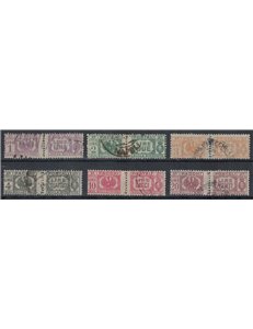 ITALIA LUOGOTENENZA 1946 Pacchi Postali 6v us