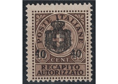 ITALY LIEUTENANCY 1945 Authorized delivery MH*