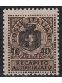 ITALIA LUOGOTENENZA 1945 Recapito autorizzato MH*