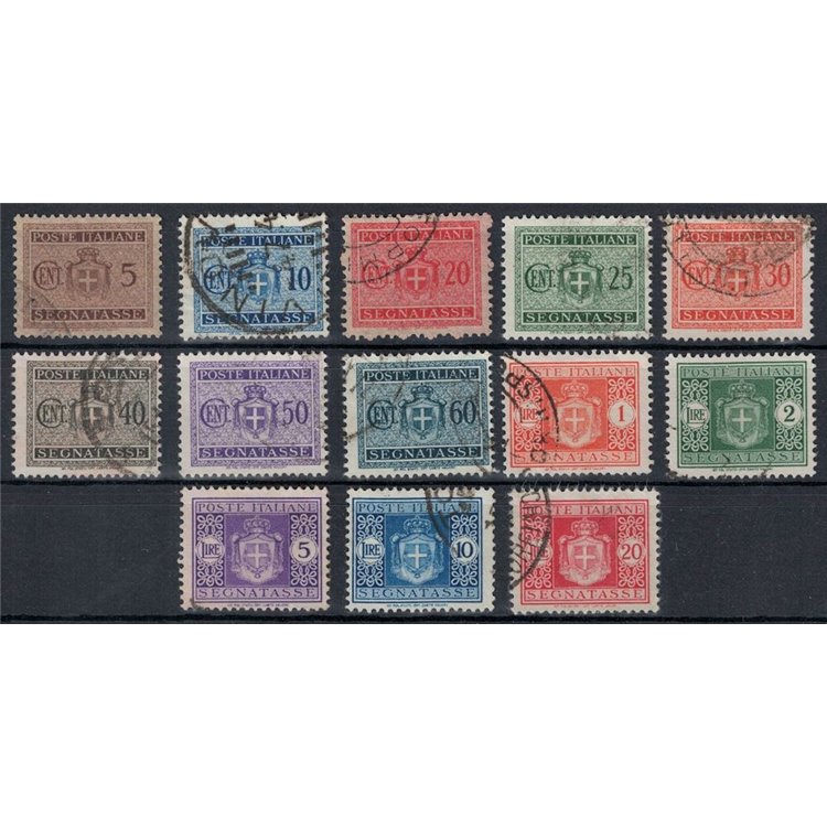 ITALY LIEUTENANCY 1945 Postage Due 13v us