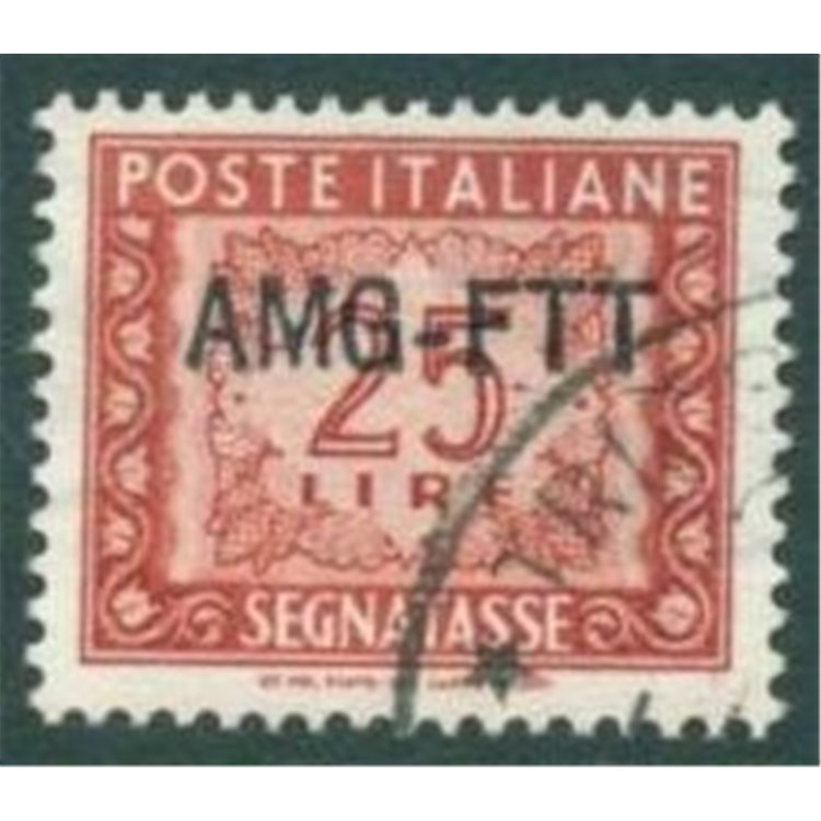 TRIESTE A 1954 Segnatasse us