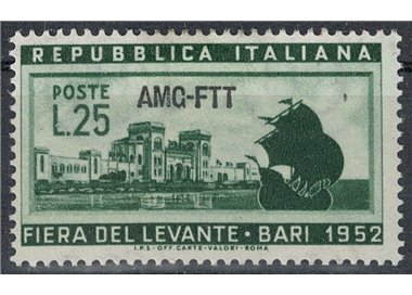 TRIESTE AT 1952 Fiera del Levante MNH**