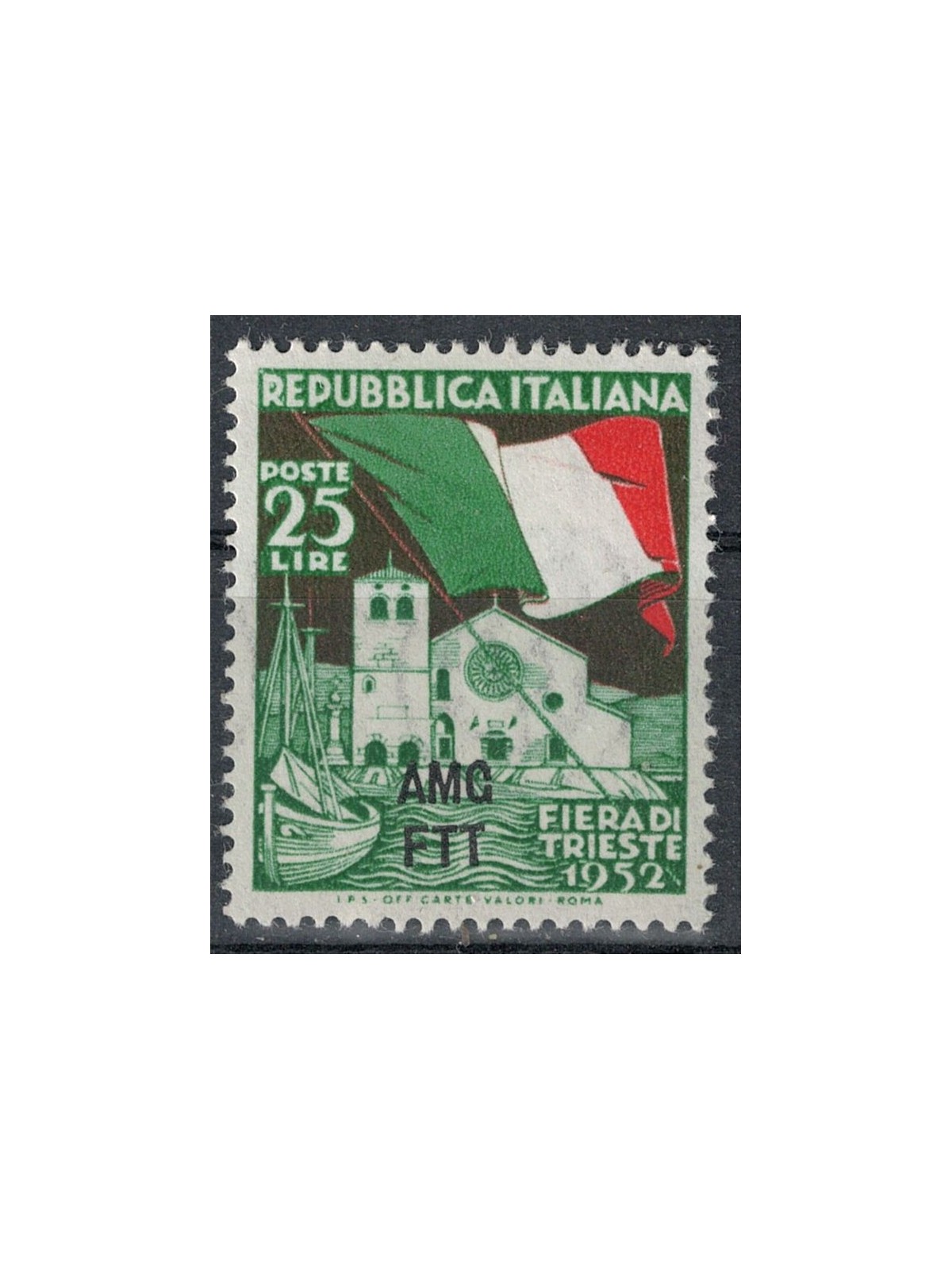 TRIESTE A 1952 Fiera di Trieste MNH**