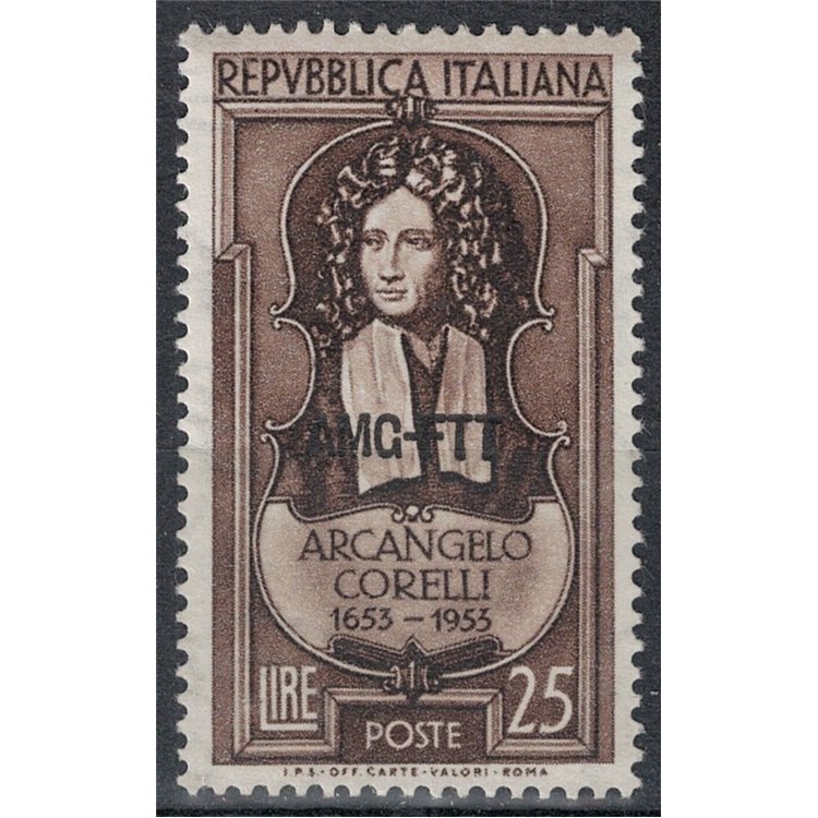 TRIESTE A 1953 Arcangelo Corelli MNH**