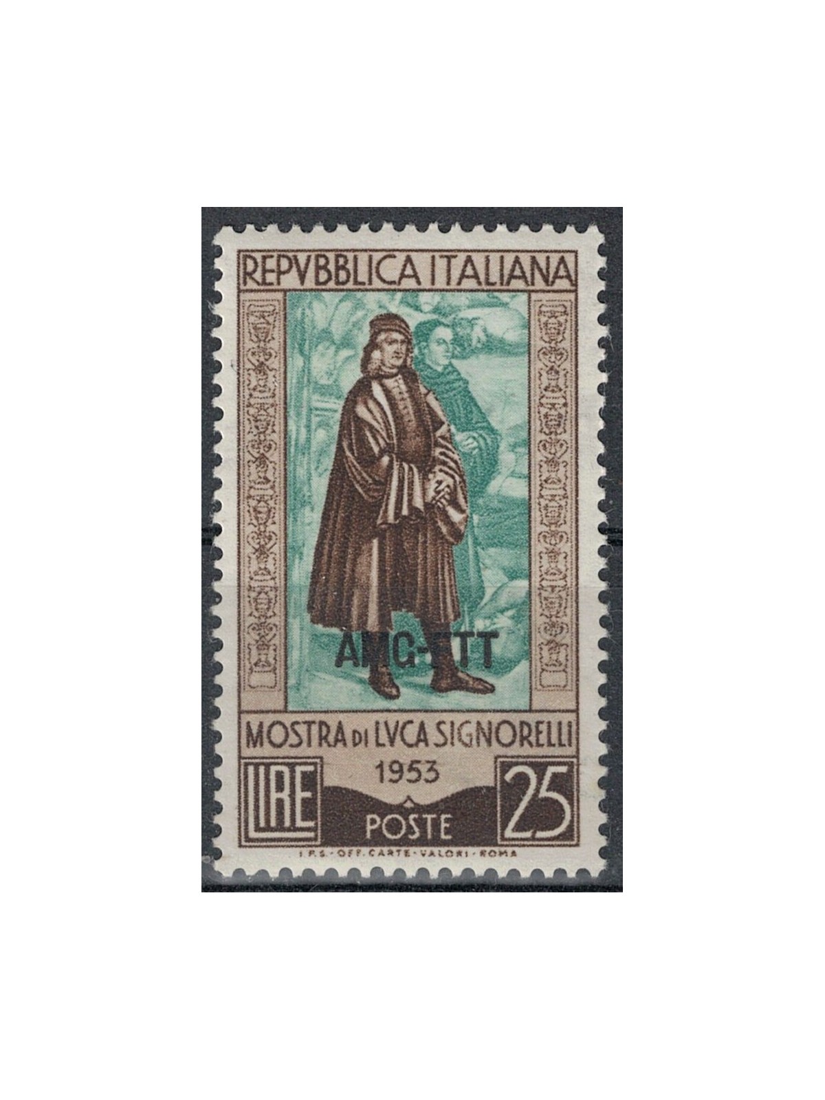 TRIESTE A 1953 Luca Signorelli MNH**