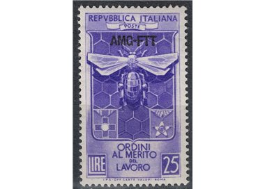 TRIESTE A 1953 Ordine al Merito del lavoro MNH**