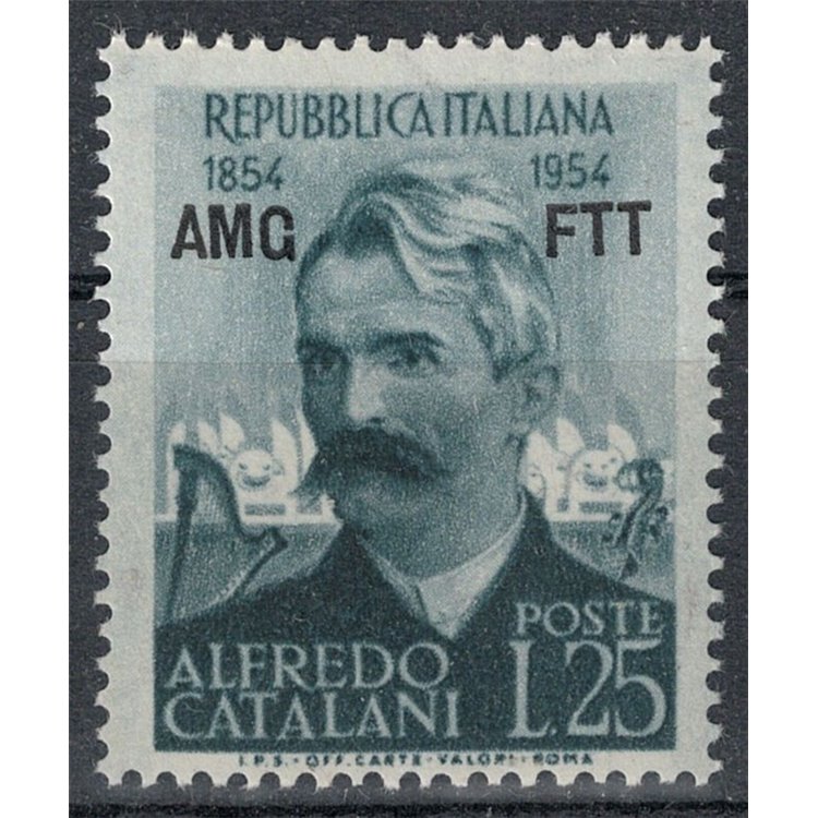 TRIESTE A 1954 Alfredo Catalani MNH**