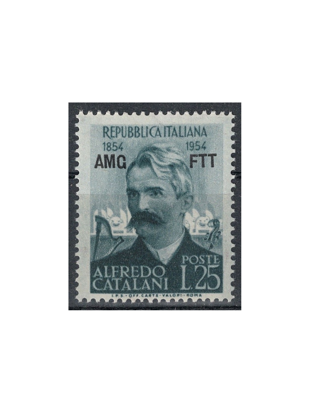 TRIESTE A 1954 Alfredo Catalani MNH**