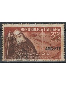 TRIESTE A 1952 Cardinal Guglielmo Massaia us