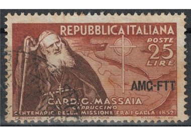 TRIESTE A 1952 Cardinale Guglielmo Massaia us