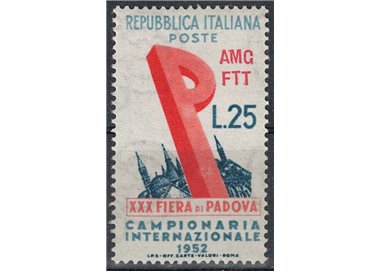 TRIESTE A 1952 Padua Fair MH*