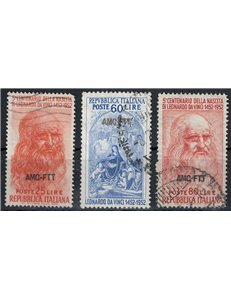 TRIESTE A 1952 Leonardo da Vinci 3v us