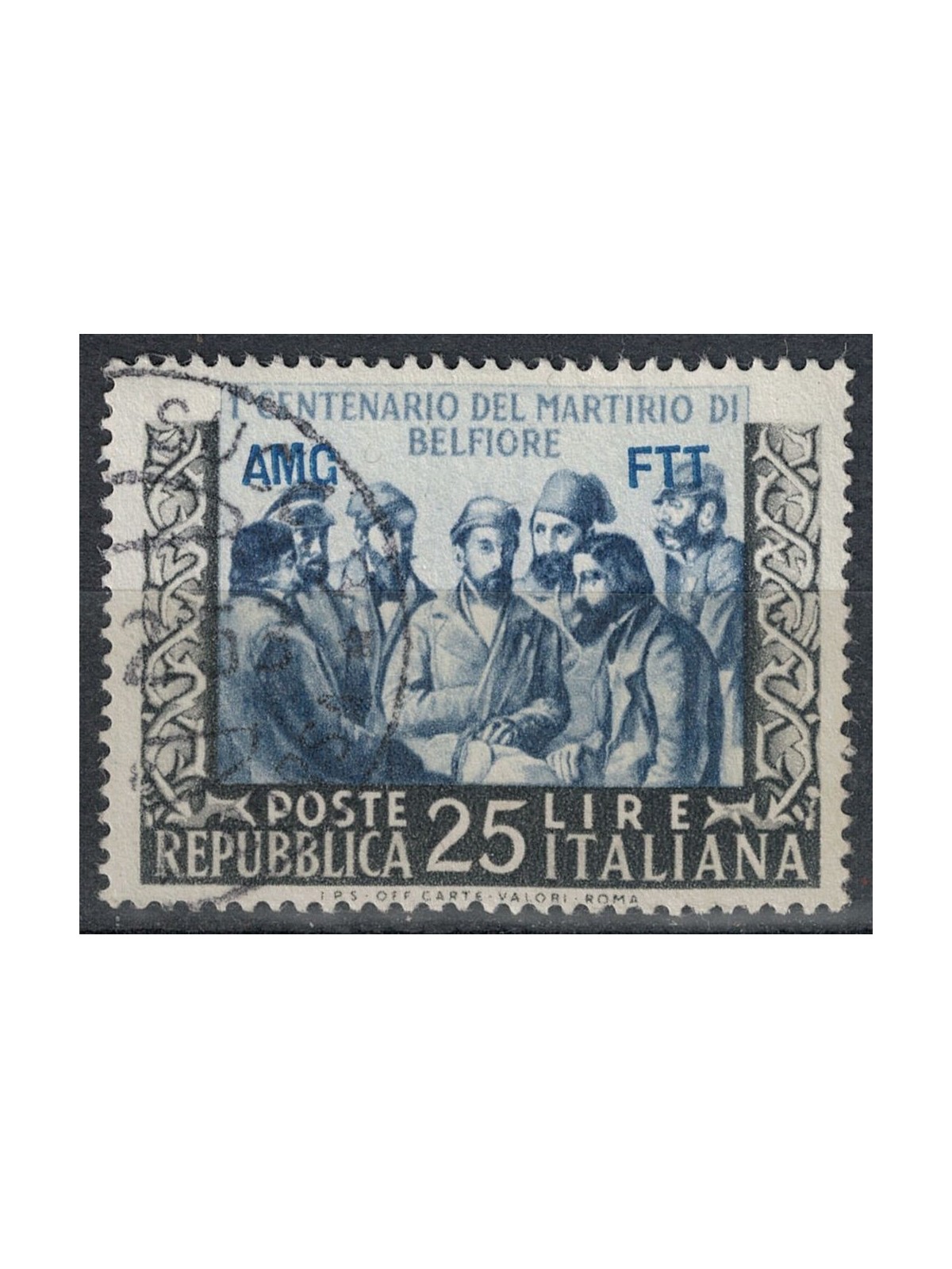 TRIESTE A 1953 Martyrdom of Belfiore us