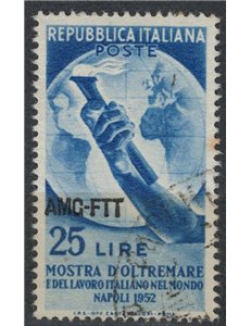 TRIESTE A 1952 Overseas Exhibition us