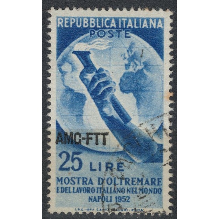 TRIESTE A 1952 Overseas Exhibition us
