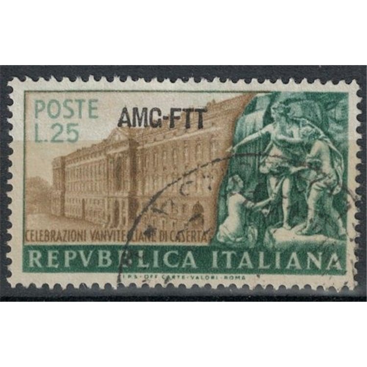TRIESTE A 1952 Royal Palace of Caserta us