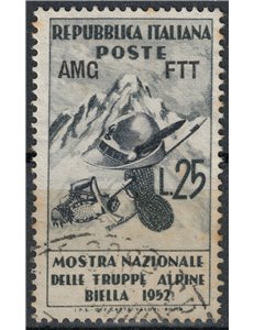 TRIESTE A 1952 Truppe Alpine us