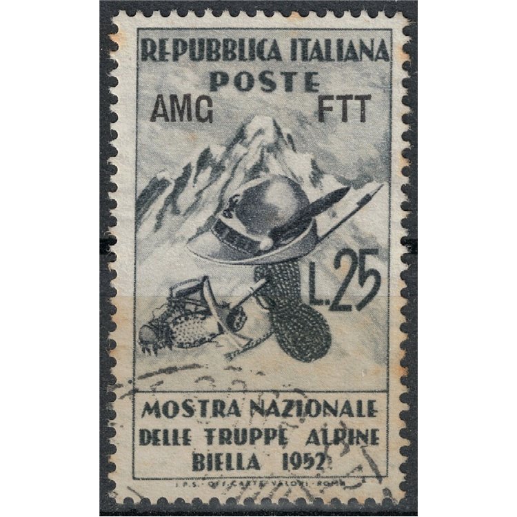 TRIESTE A 1952 Truppe Alpine us