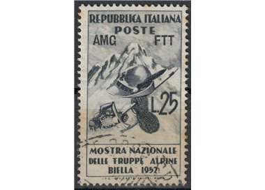 TRIESTE A 1952 Truppe Alpine us