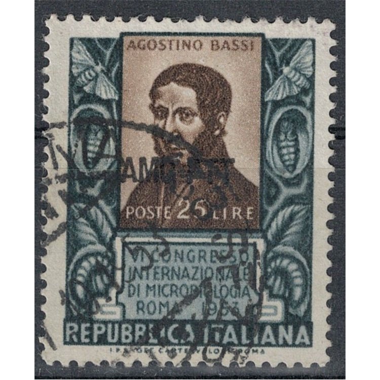 TRIESTE A 1953 Congress of Microbiology us