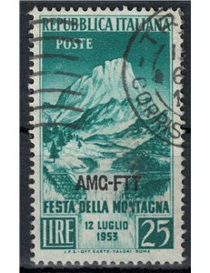 TRIESTE A 1953 Festa della montagna us